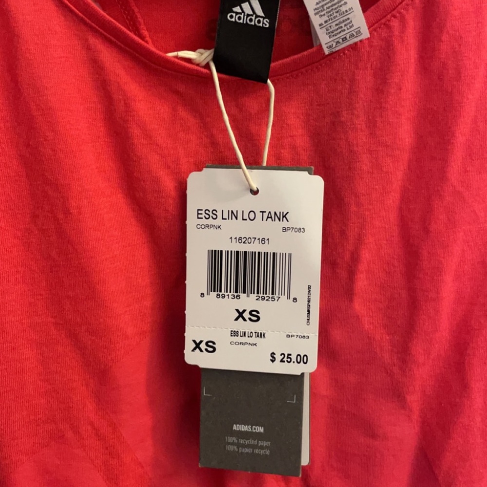 New Adidas Racerback Tank Top - Picture 10 of 10